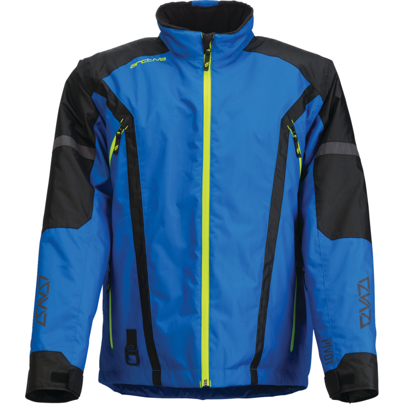 JACKET PIVOT 8 BLUE/HI-VIZ MD