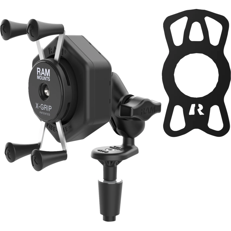 FORK STEM MOUNT SHORT ARM & RAM X-GRIP  VIBE-SAFE