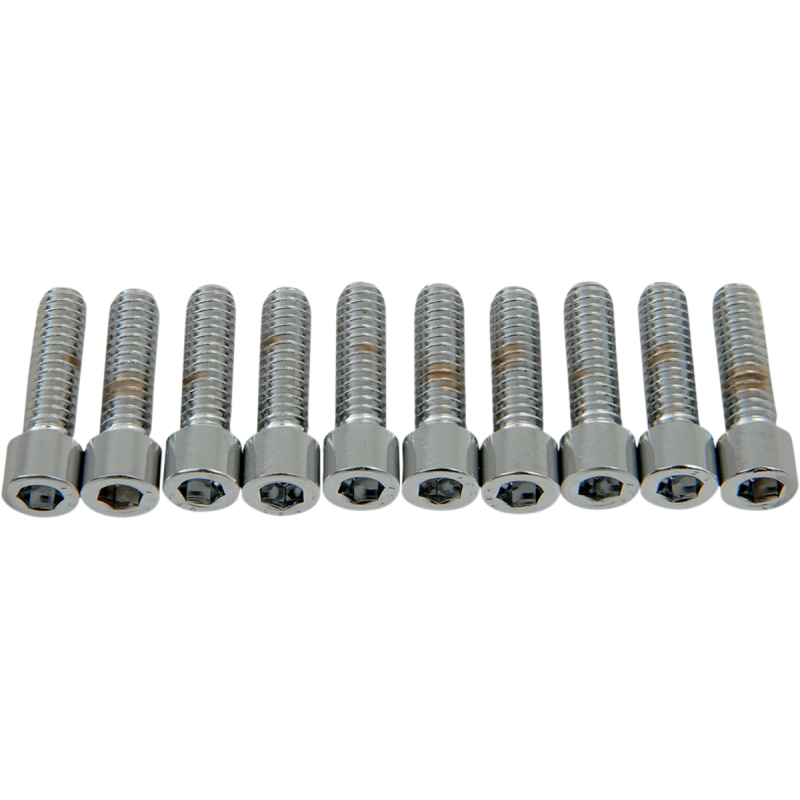 1/4-20*7/8 SMTH ALLEN BOLTS(10)CY-CHROME