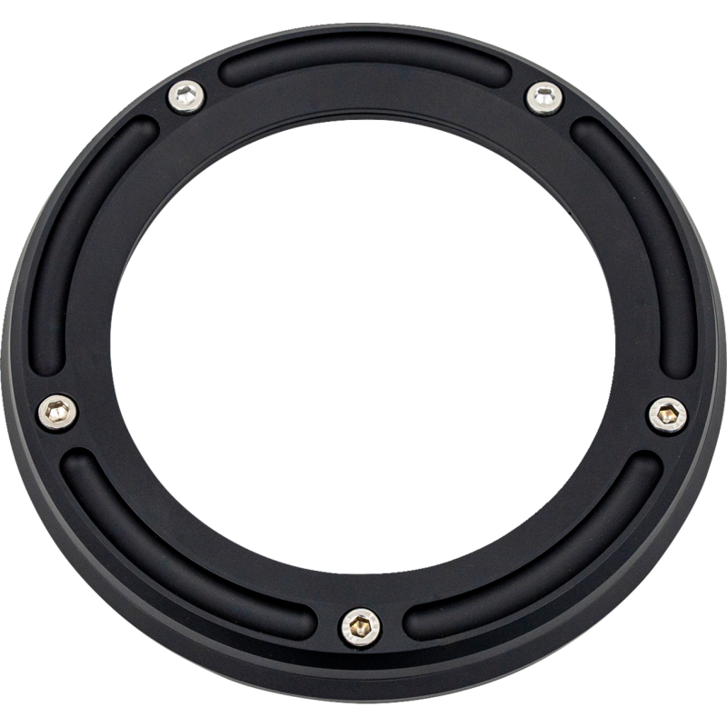 Assault Derby Cover - Matte Black - Touring/Trike