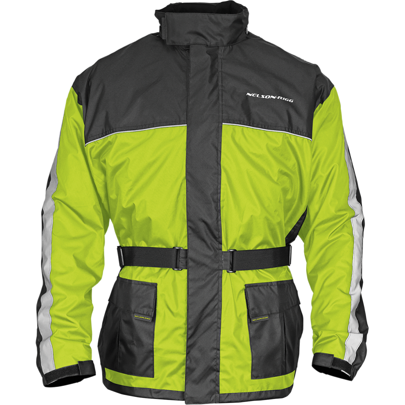 JACKET SOLO STORM HV-YEL/BLK - 4XL