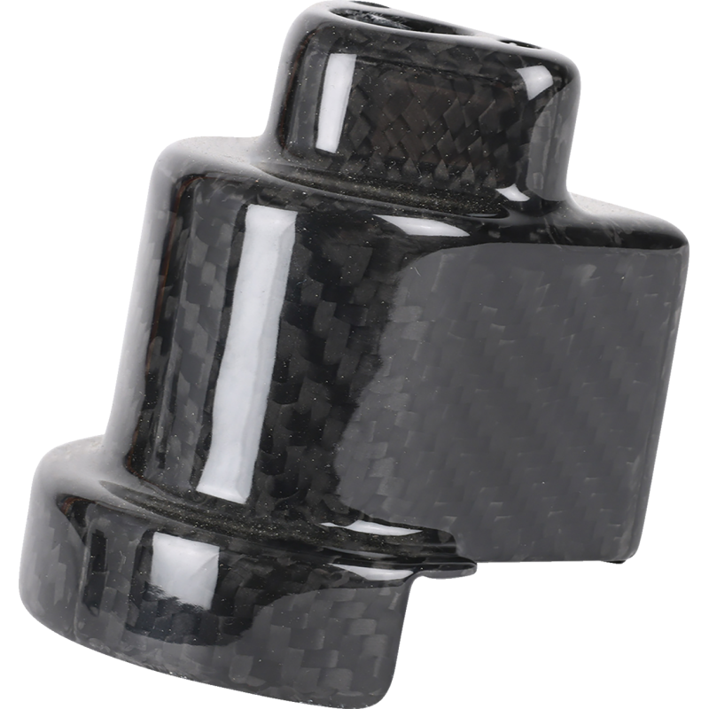 Cover Steering Lock - Gloss Weave Carbon Fiber