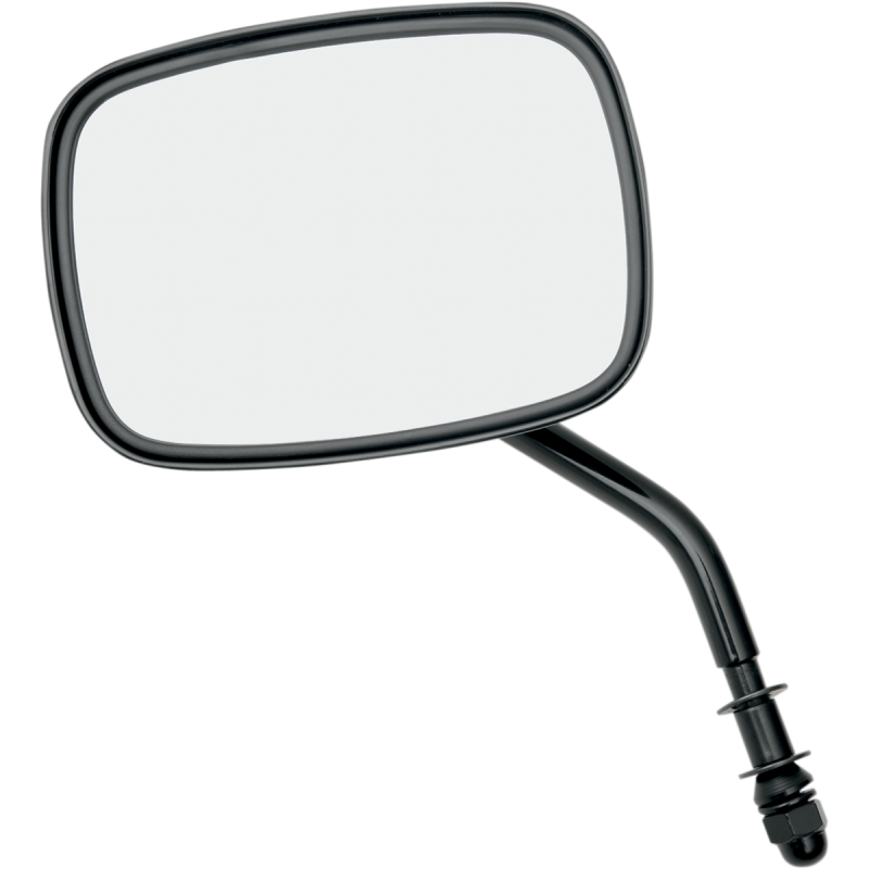 MIRROR PLN STD STEM BLK EA