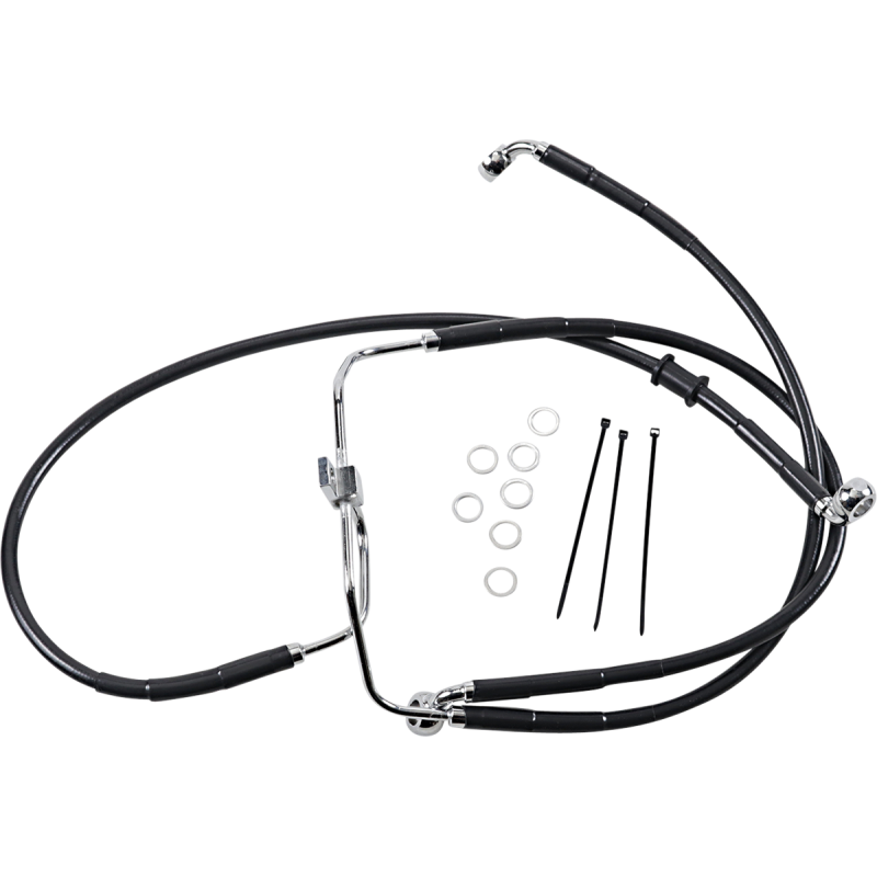 08-17 FXDF FRT S/B BRAKE LINE KIT +6