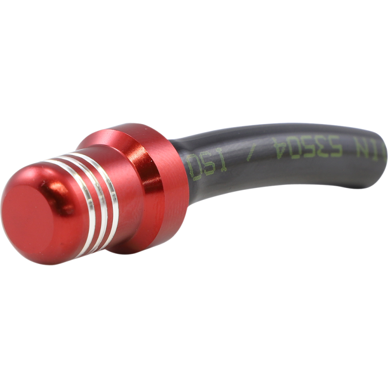 VENT CAP ALUMINUM RED TMV