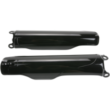 LOWER FORK COVER SET- CR/CRF:04-10 BLACK