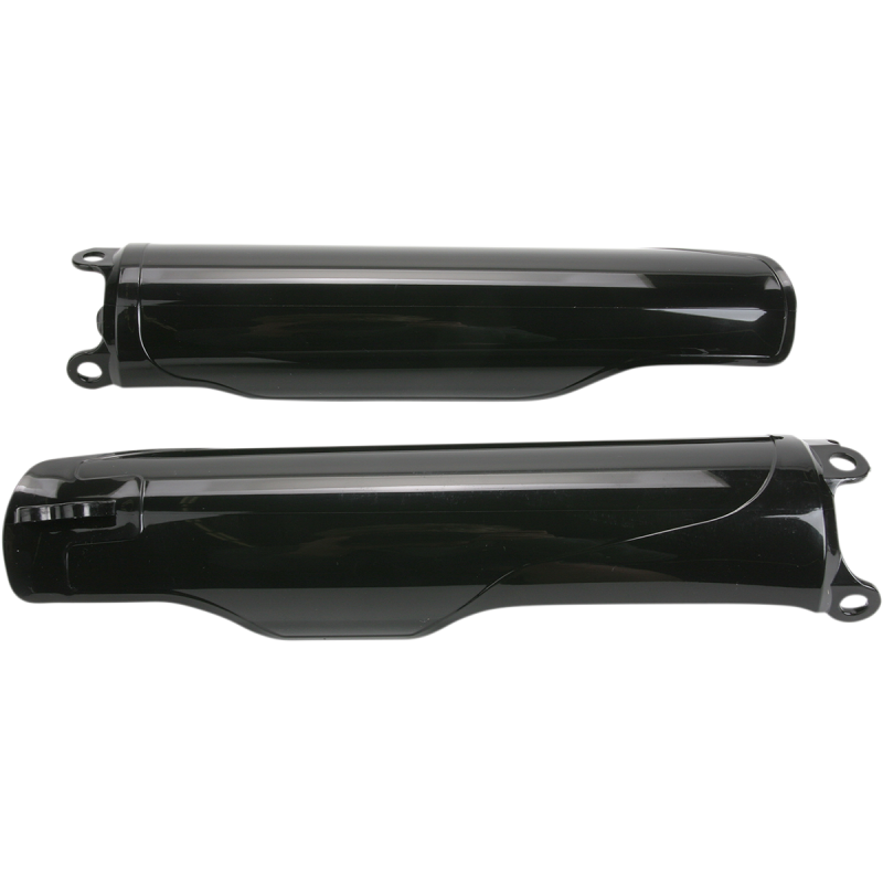 LOWER FORK COVER SET- CR/CRF:04-10 BLACK