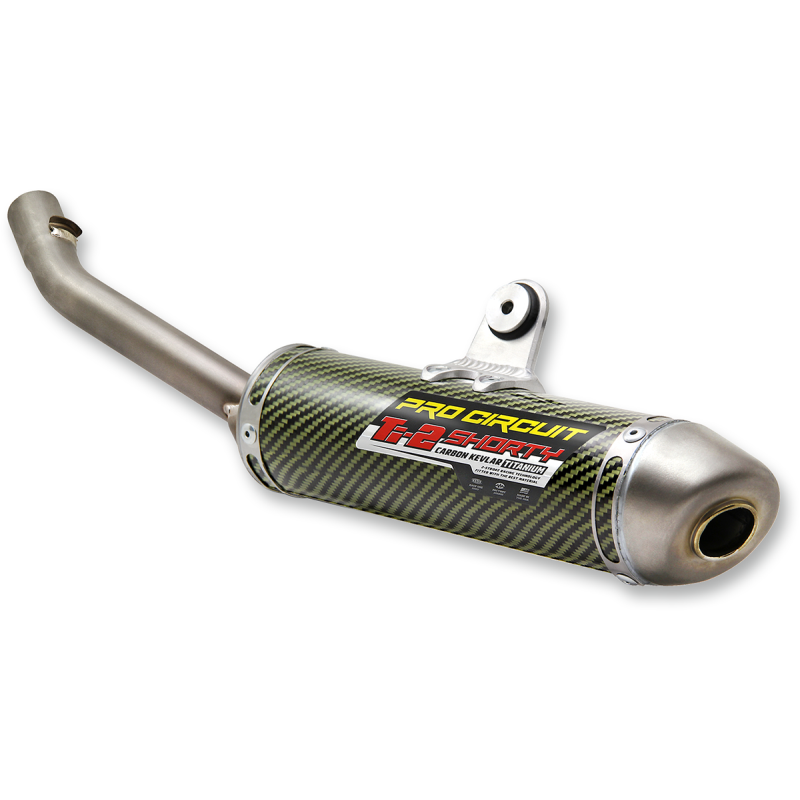 16-17 SX125/150 TI-2 R304 TI/KEVLAR SILENCER
