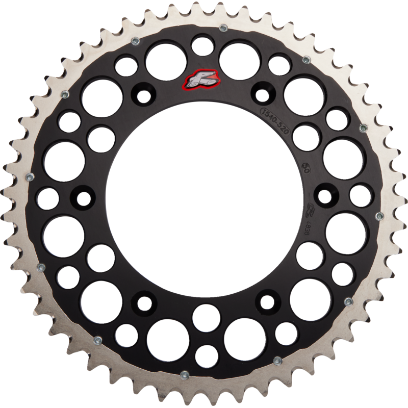 RENTHAL TWINRING SPROCKET 1540-520-50GP BLACK
