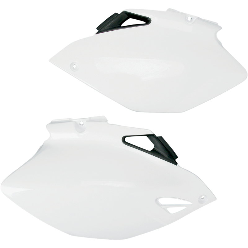 YZF250/450 06-08 SIDE PANELS YZ 91WHITE