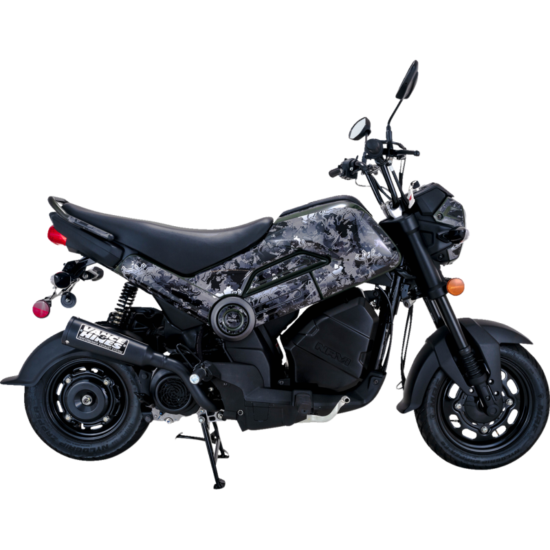 EXHAUST UPSWEEP BLK HONDA NAVI