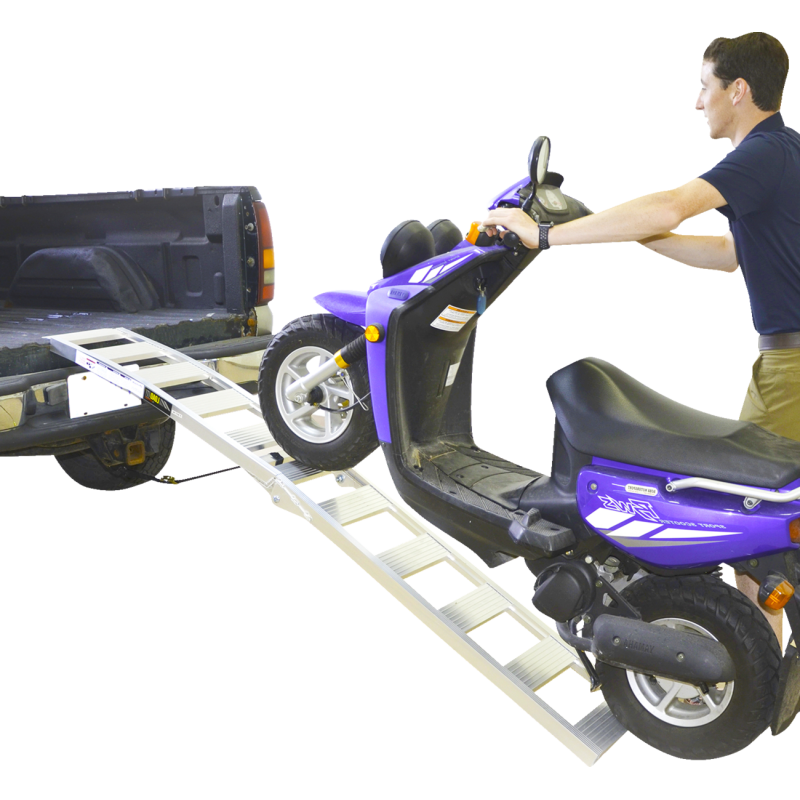 (1) 12" X 85" 700 LB CENTRE FOLDING ALUMINUM RAMP
