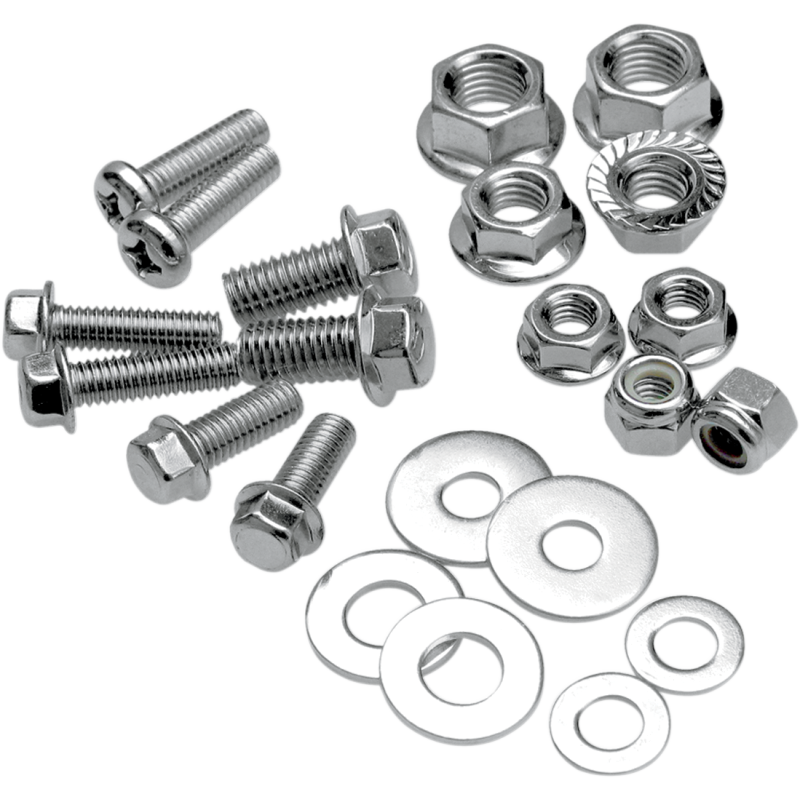 MINI H/WARE KIT ZINC FINISH 12 OF 22PC'S