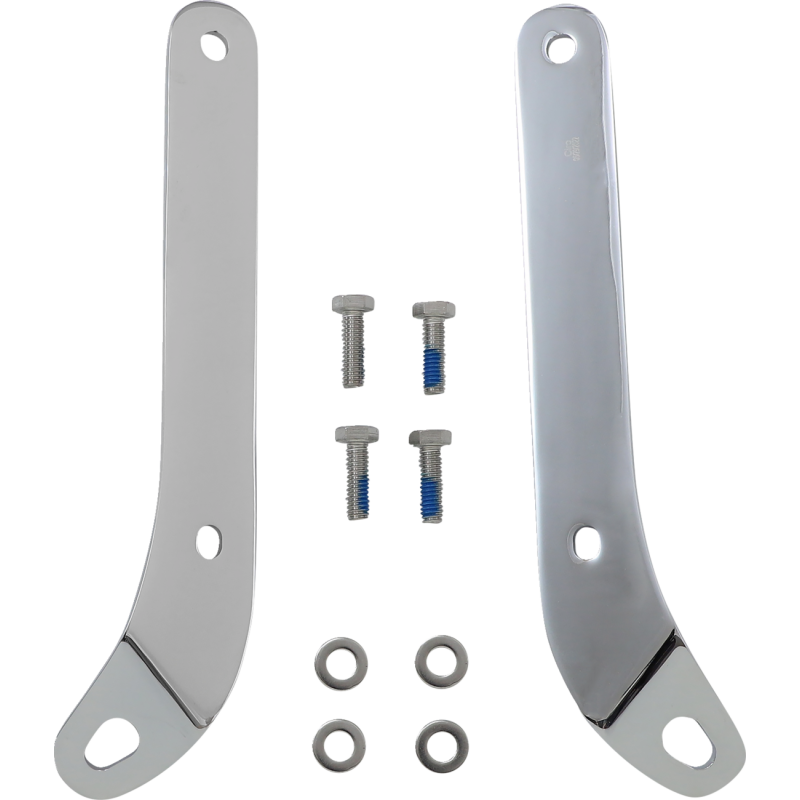 Tie Down Brackets for Road Glide Models, Chrome