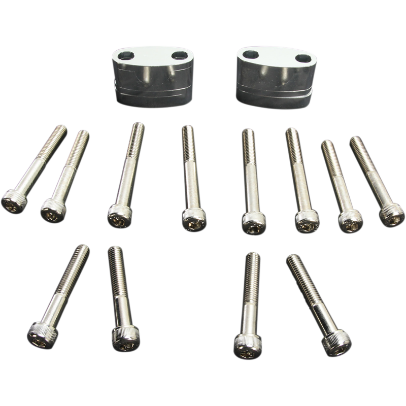 RISER KIT H/BAR 7/8 ALUM