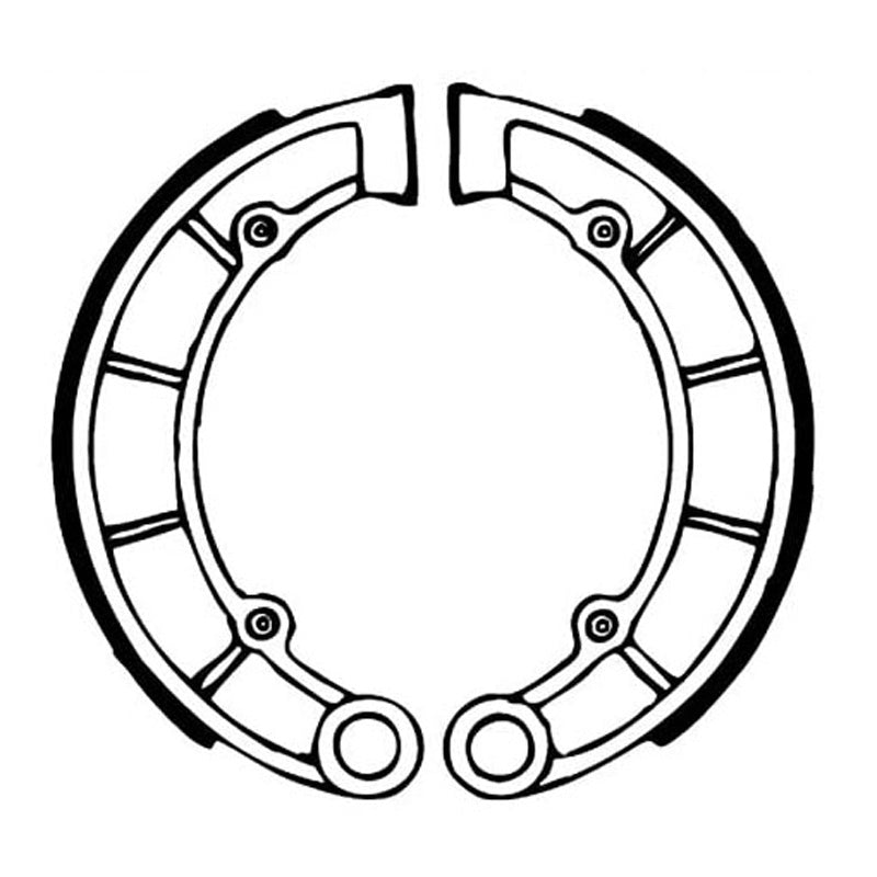 BRAKE SHOE ITL KEVLAR,EBC=008-710