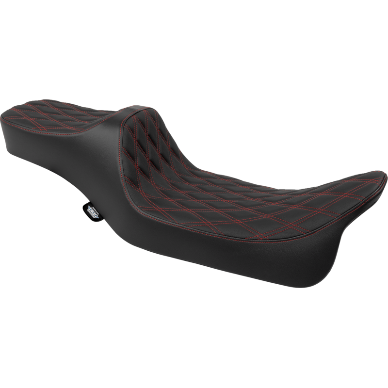 Seat Predator 3 2-Up Ext. Double Dia Red Vinyl Tou