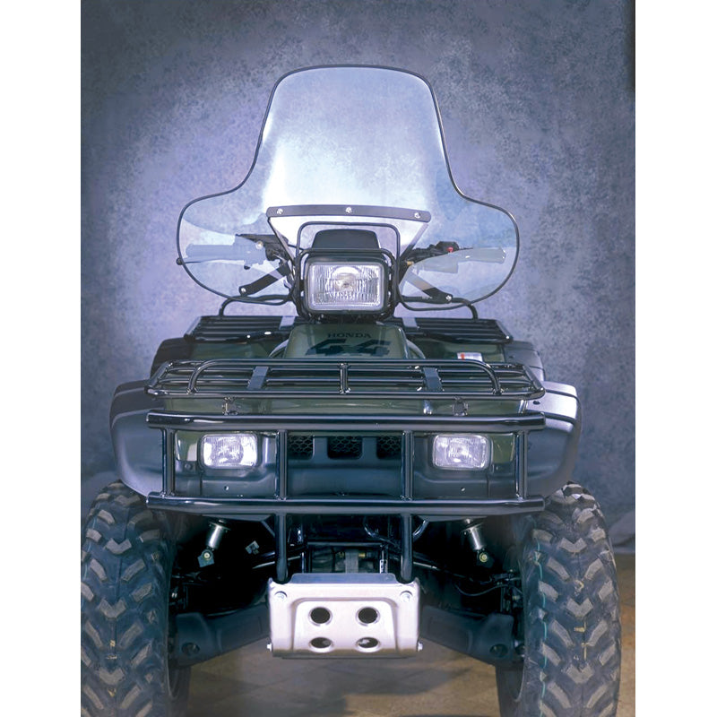 ATV WINDSHIELD WITH HEADLIGHT CUTOUT