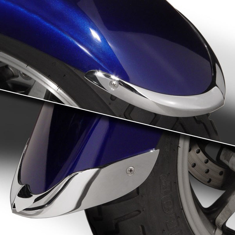 FENDER TIPS,YAM XVS13A, FRT 2 PC SET