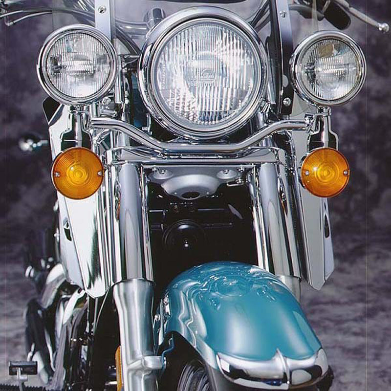 WIND DEFLECTORS,CHROME