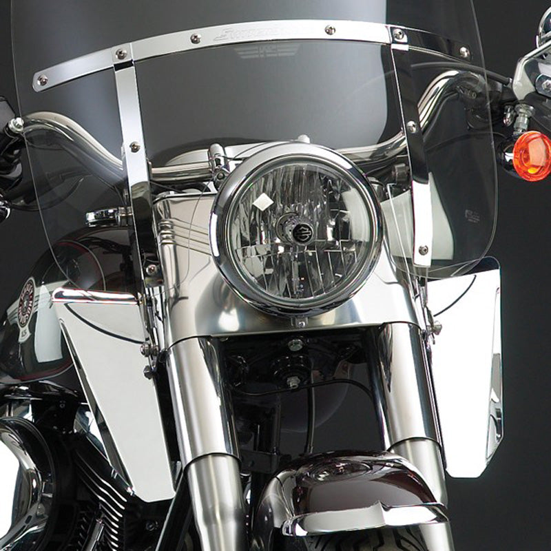 CHROME LOWER,            FOR -Q* KITS,HD FLST