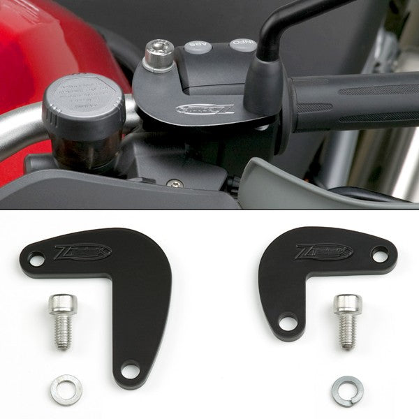MIRROR EXTENDER, F850GS, BLACK