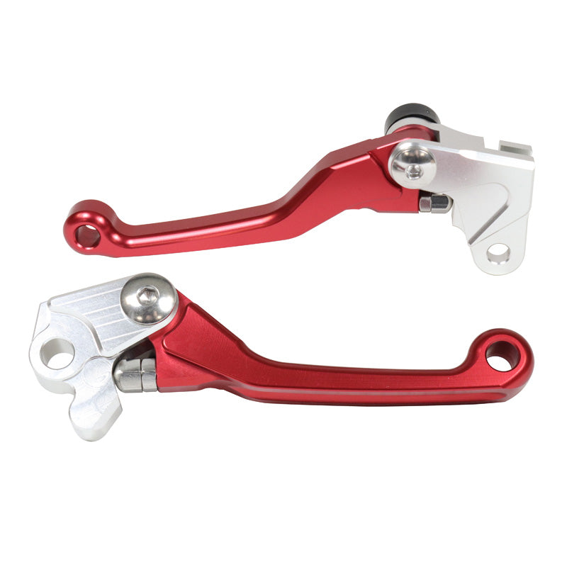 MX LEVER KIT RED HONDA
