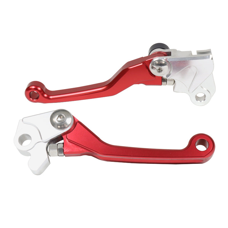 MX LEVER KIT RED HONDA