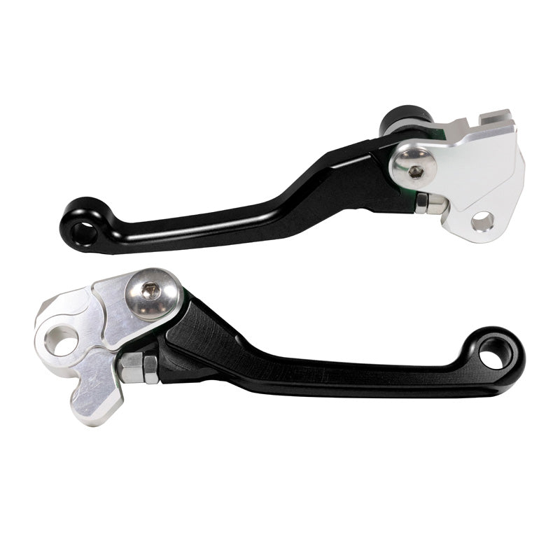 MX LEVER KIT BLACK KAWASAKI/SUZUKI