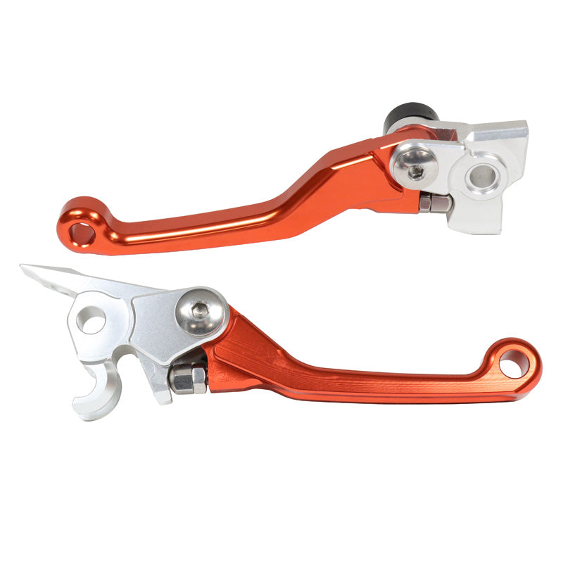MX LEVER KIT ORANGE KTM
