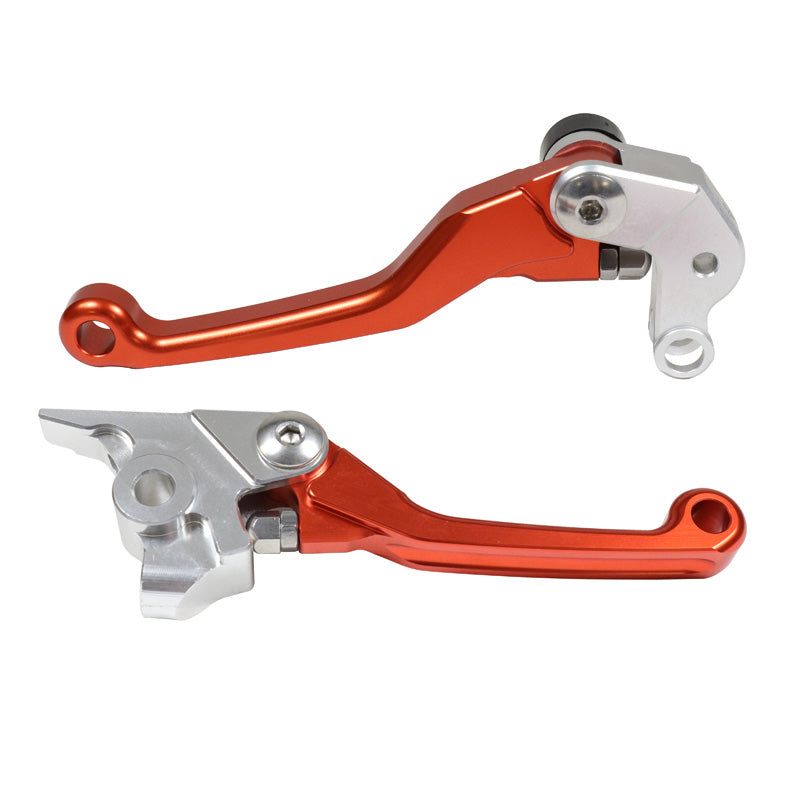 MX LEVER KIT ORANGE KTM
