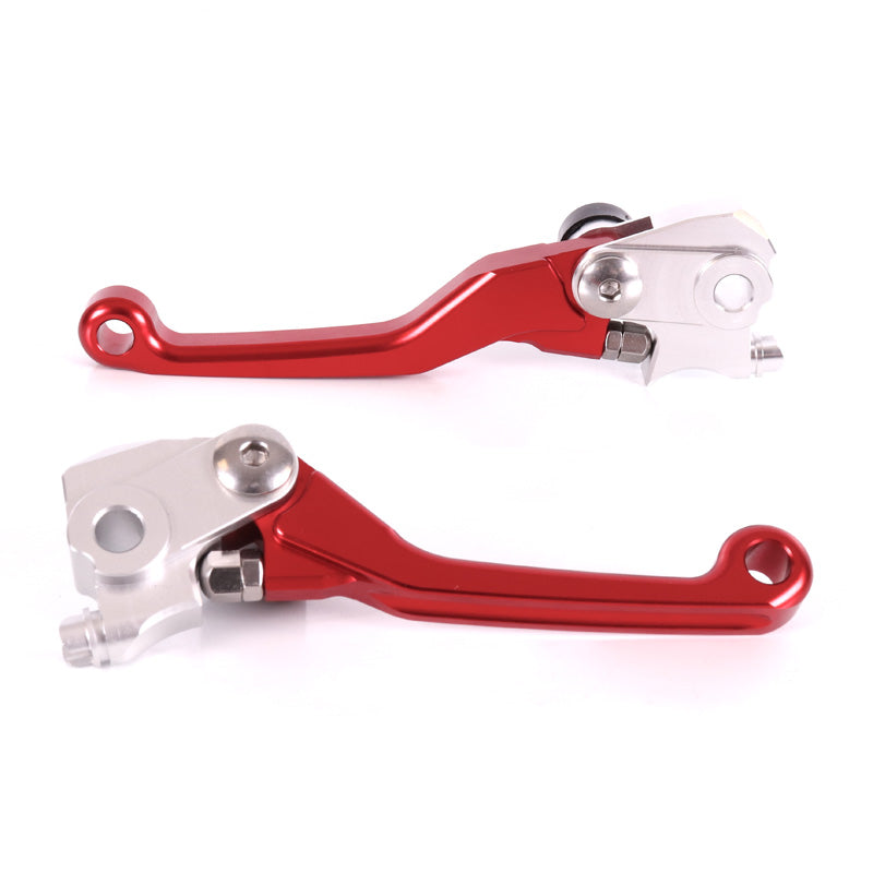 MX LEVER KIT RED HONDA