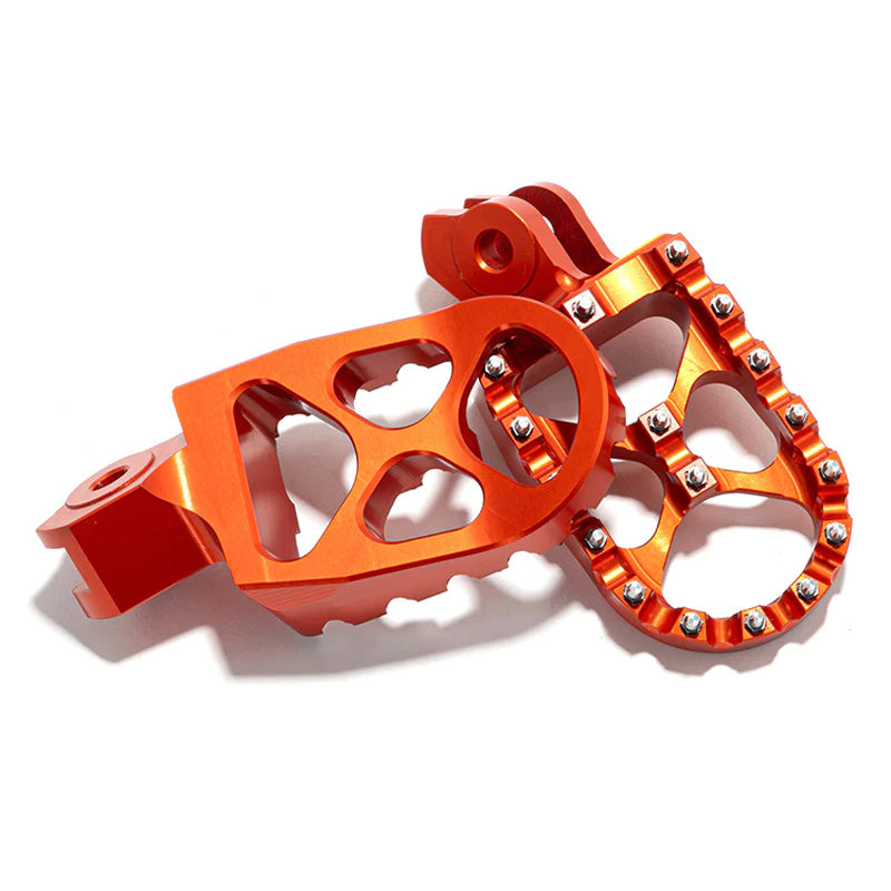 MX FOOTPEGS SUR-RON LBX ORANGE