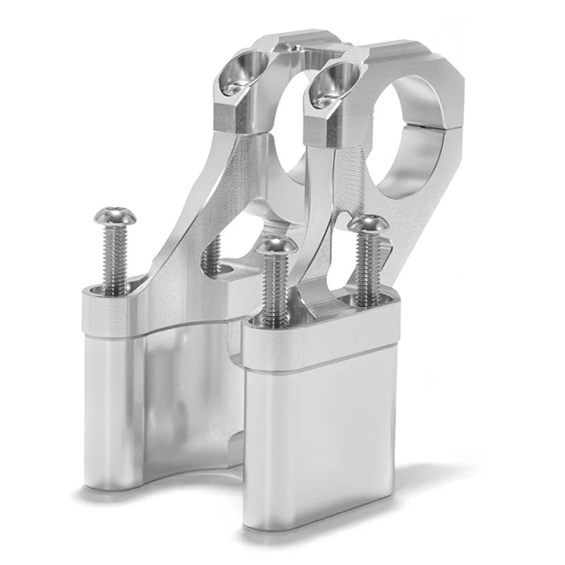 HANDLEBAR RISER BRKT 1.5 INCH  SUR-RON LBX SILVER