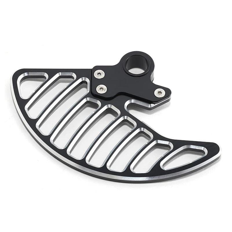 FRONT BRAKE DISC GUARD SUR-RON LBX BLACK