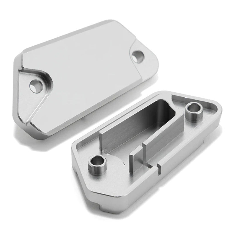 BRAKE RESERVOIR CAP KIT SUR-RON LBX SILVER