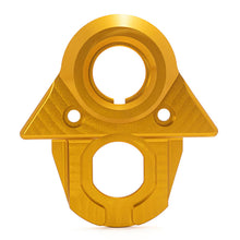 %ALUMINUM IGNITION MOUNT PLATE SUR-RON LBX GOLD