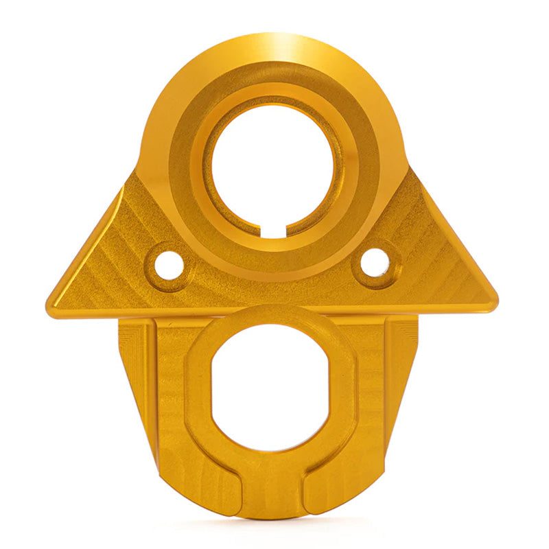%ALUMINUM IGNITION MOUNT PLATE SUR-RON LBX GOLD
