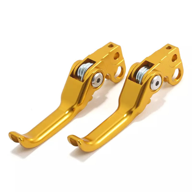%ALU FOLDABLE BRAKE LEVER KIT SUR-RON LBX GOLD