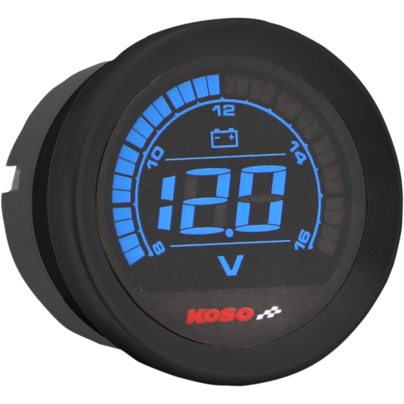 VOLT METER HD 2" BLK
