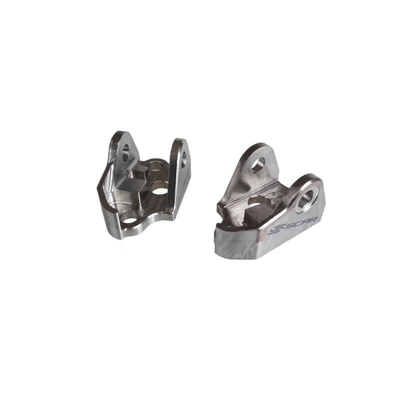 %TITAN FOOT PEG MOUNT BRACKETS  YZ125 YZ250 06-19