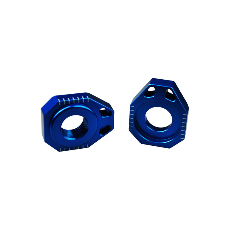 AXLE BLOCKS (GASGAS/HUSQ/KTM) BLUE