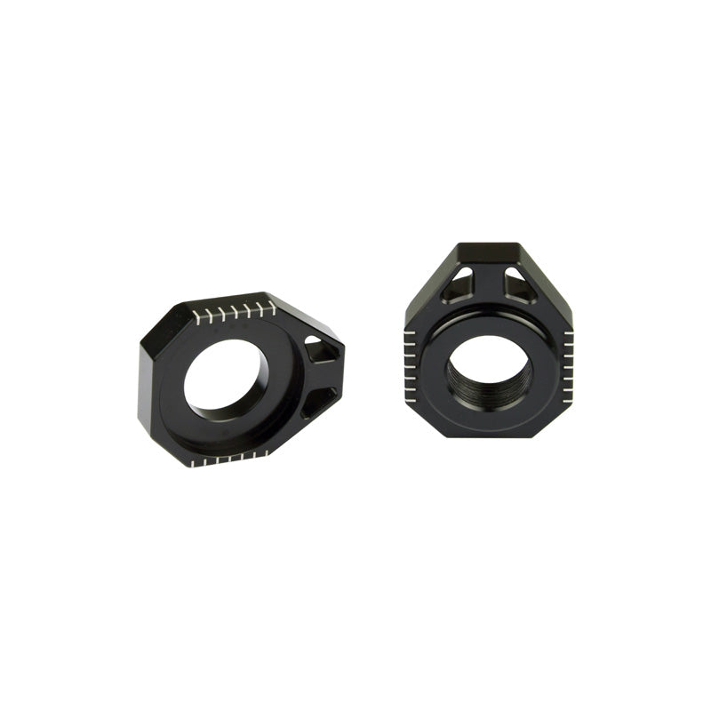 AXLE BLOCKS (GASGAS/HUSQ/KTM) BLACK