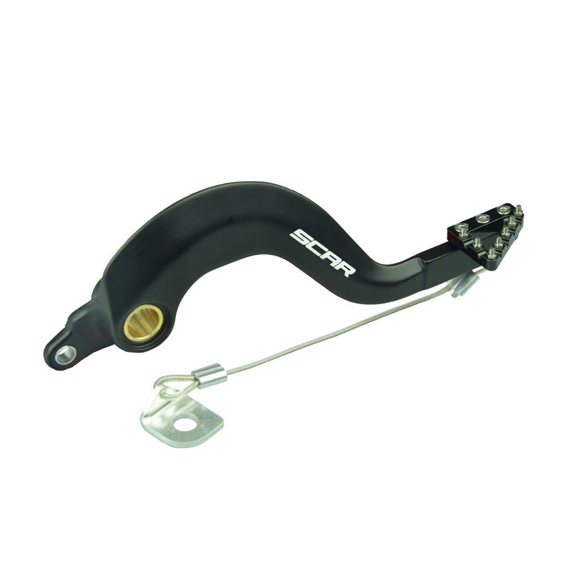 REAR BRAKE PEDAL YAMAHA 2 STROKE BLACK