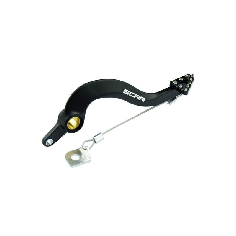 REAR BRAKE PEDAL YAMAHA 250F BLACK