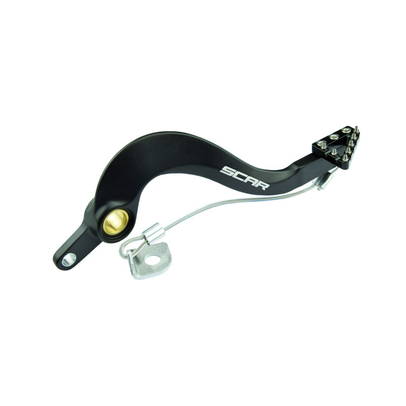 REAR BRAKE PEDAL (YAMAHA) BLACK
