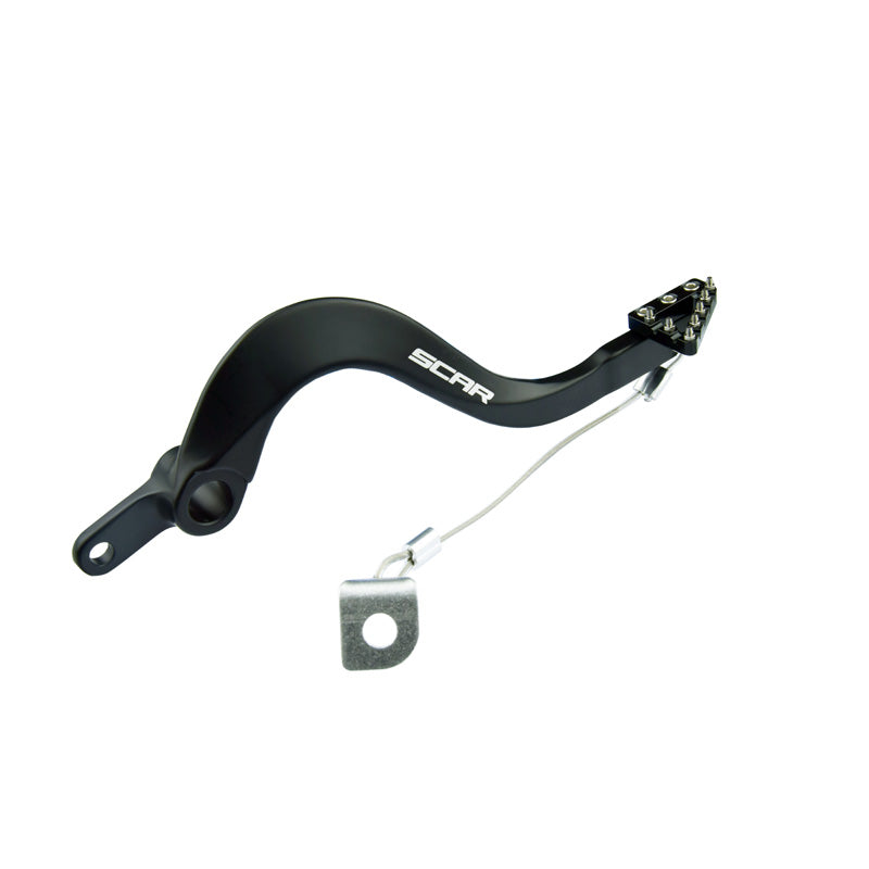 REAR BRAKE PEDAL (KAWASAKI) BLACK