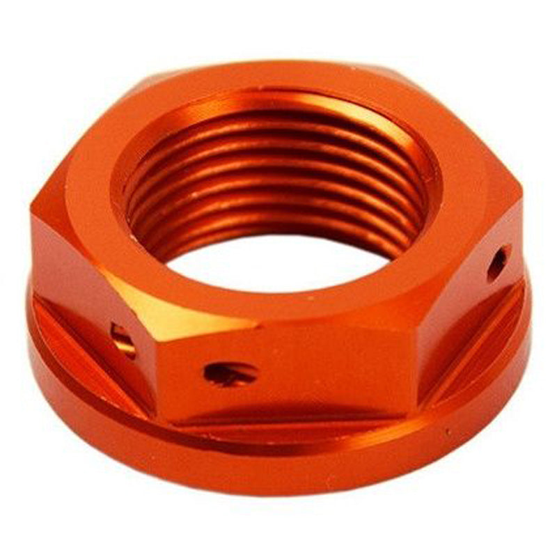 STEERING STEM NUT (KTM/TRIUMPH) ORANGE