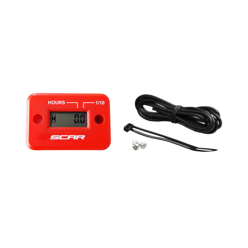 HOUR METER WIRELESS - RED