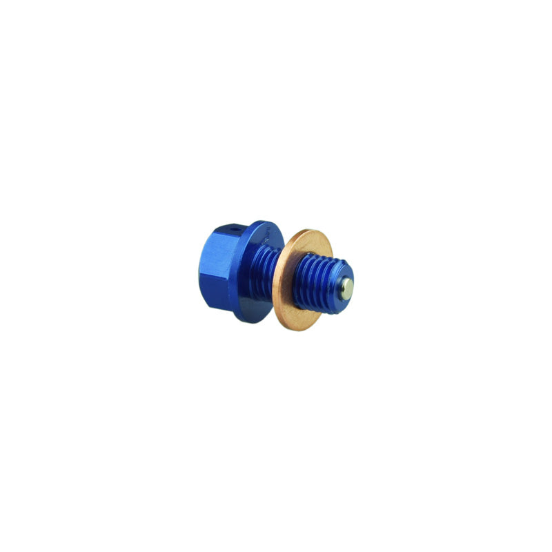 MAGNETIC OIL DRAIN PLUG (YAMAHA) - BLUE